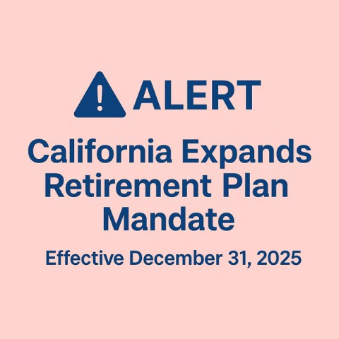 If you have a business at least one person on Payroll in California - PAY ATTENTION!